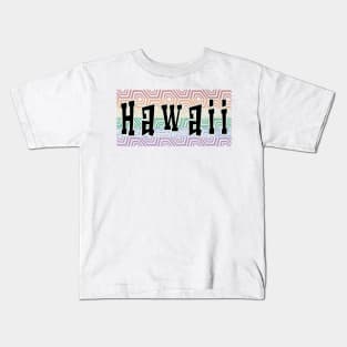 LGBTQ PATTERN AMERICA HAWAII Kids T-Shirt